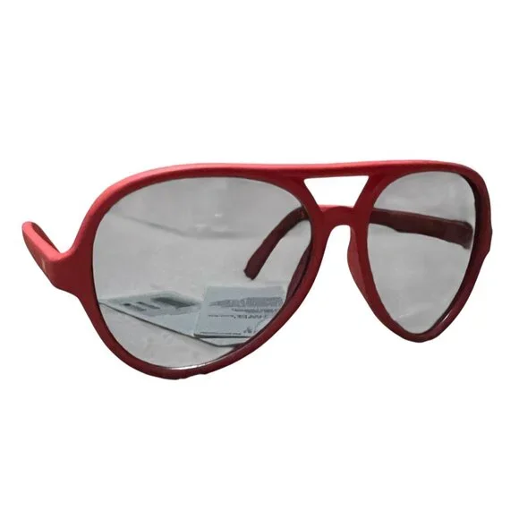 Janie & Jack Bundle of 4 Fashion Sunglasses for Toddlers Yellow, Red, Brown, & G