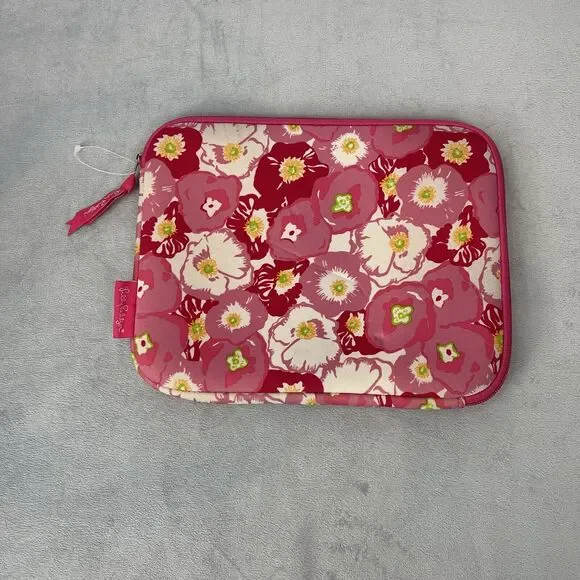 Lilly Pulitzer IPad Tablet Soft Case‎ Sleeve Bag 10x8 Neoprene Floral