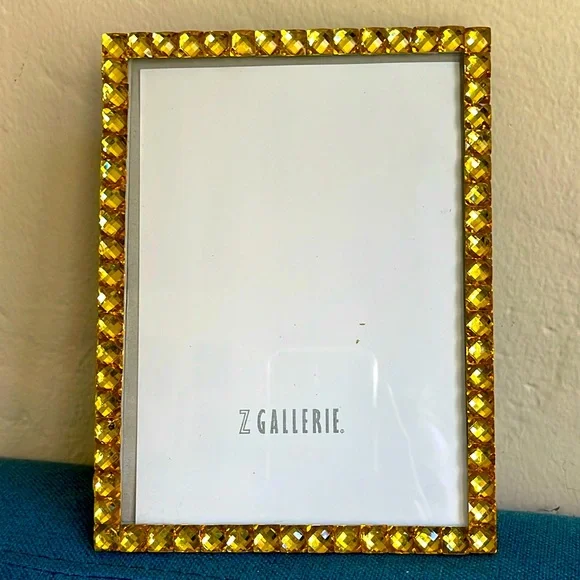 Z Gallerie yellow gemstone picture frame