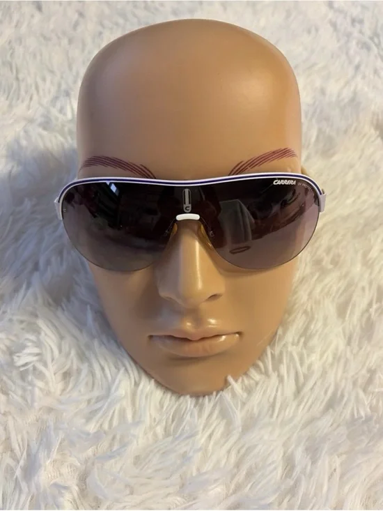 Carrera Kids White/Purple Frame Brown Gradient Lens Sunglasses Rare
