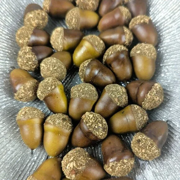 Faux Acorns for Crafting