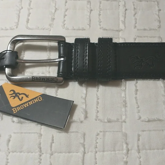 Browning Genuine Leather Brown Belt,‎ Size 52, With Tags