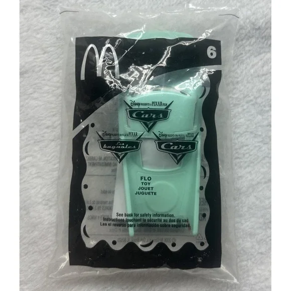 Vintage 2006 McDonald's Happy Meal Toy Disney Pixar Cars‎ #6 Flo