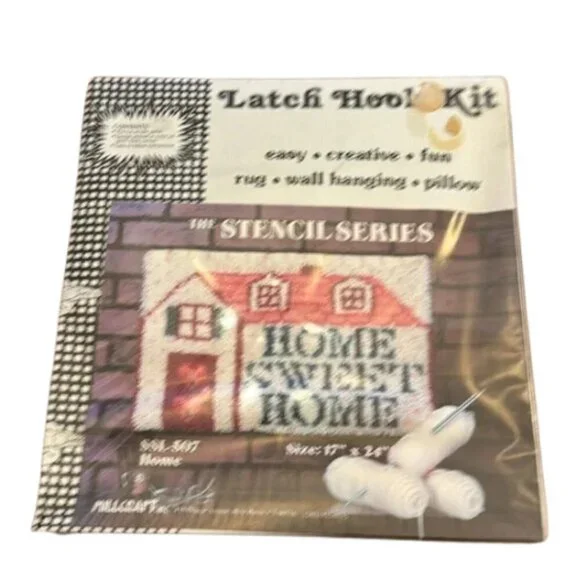 Latch Hook Kit Millcraft Home Vintage SSL-507