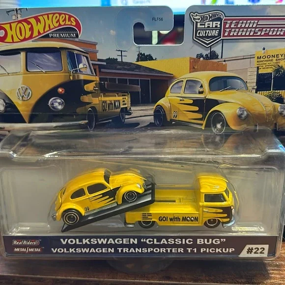 Hot Wheels Car Culture Team Transport Classic Bug