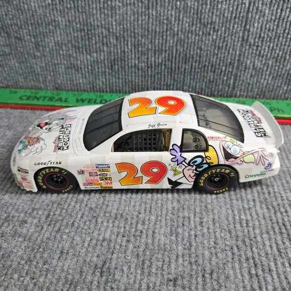 Jeff Green #29 Cartoon Network NASCAR Diecast Carative?