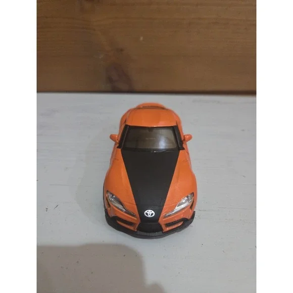 TOYOTA GR SUPRA Die Cast Car 1:24 Fast & Furious Orange/Black 2020 Jada Toys ZB3