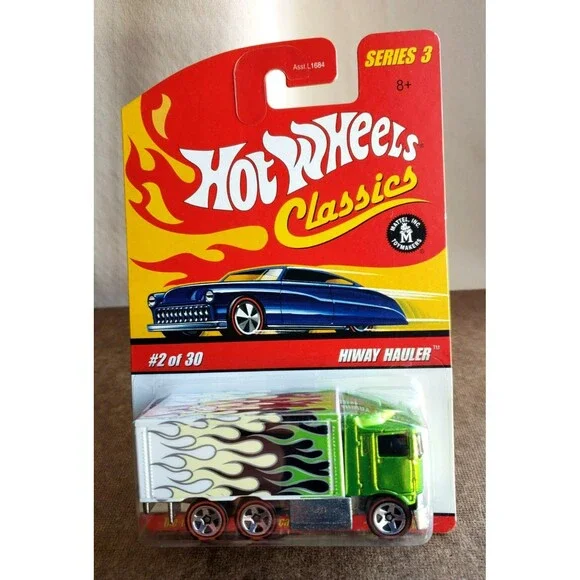 2007 Hot Wheels HIWAY HAULER Spectraflame GREEN VAR CLASSICS SERIES 3 1:64 RL5SP