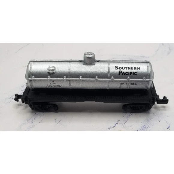 N Scale Speed Silver one dome Oil Tanker Car Southern Pacific SP 97732