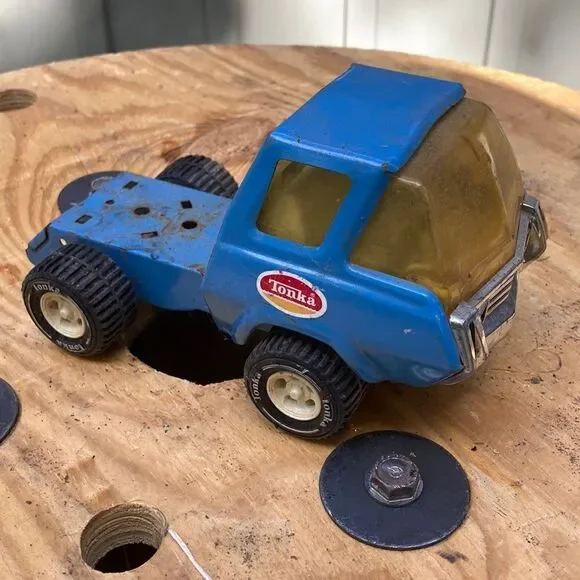 Vintage Blue Tonka Truck