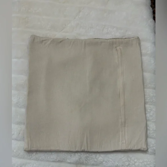 Set of 4 wool/cotton cases 22