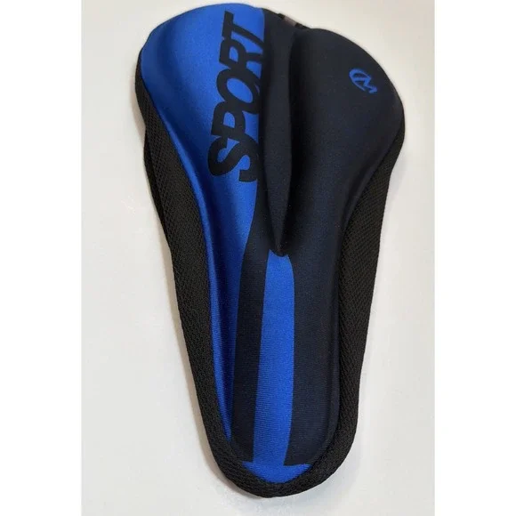 Bike Seat Cover Comfort Cushion Cover Soft Padded Mountain Bicycle Saddle Sports