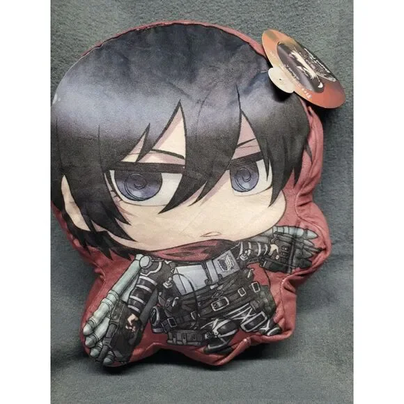 Attack On Titan Final Season‎ Pillow Shaped Mikasa Nwt
