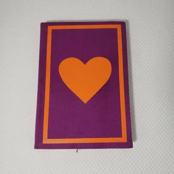 Protective Cover Nook Case Jonathon Adler Pink Purple Orange Heart Peace Love