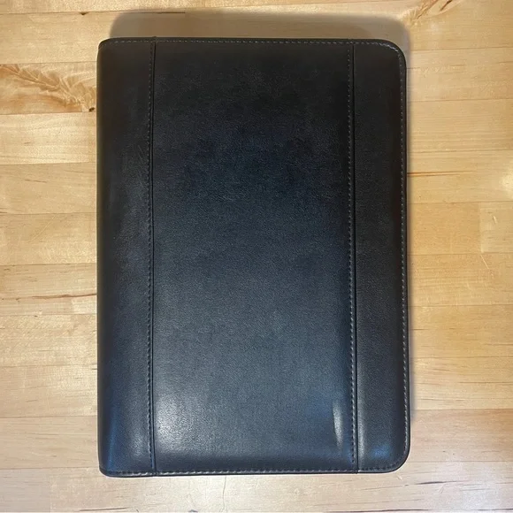Franklin Covey 365 Monthly/Weekly Black Planner Organizer 2004-2005