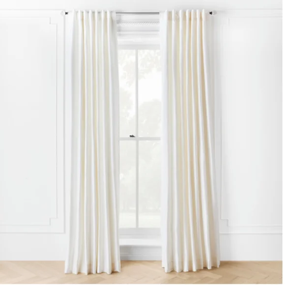Z Galleries Ivory Rod Pocket Back Set of 2 Panels, 54