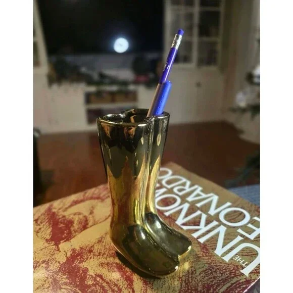 zgallerie boot pen/ vase holder