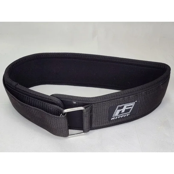 RITFIT Weight Lifting Belt Medium Heavy Protection‎ Black 6
