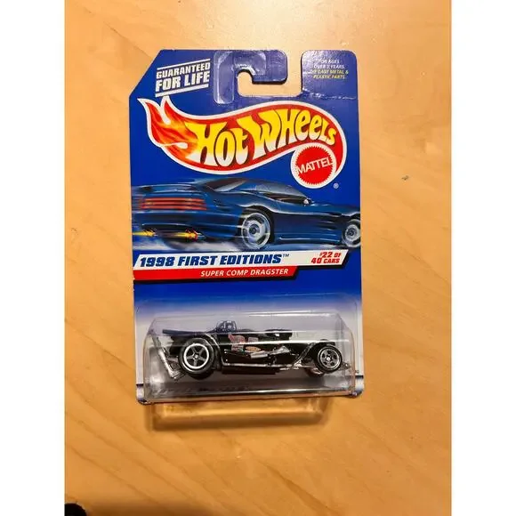 Hot Wheels 1998 First Editions Super Comp Dragster 22 of 40 Cars