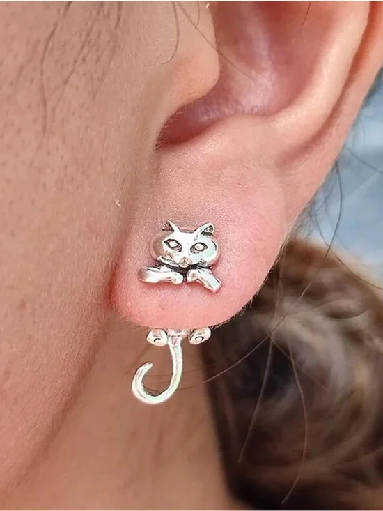 Frog Earrings for Women Cute Stuff Vintage Frogs Shaped Stud Earring