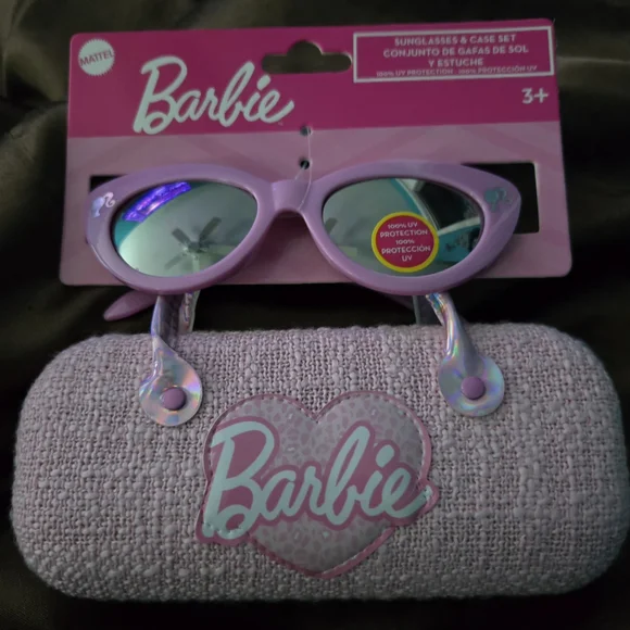 Barbie Girl Pink Sunglasses with Hard Case