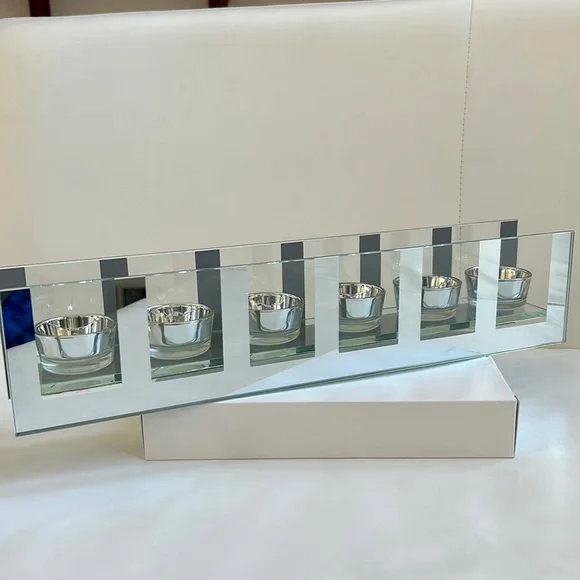 Morden Glass Candle holder