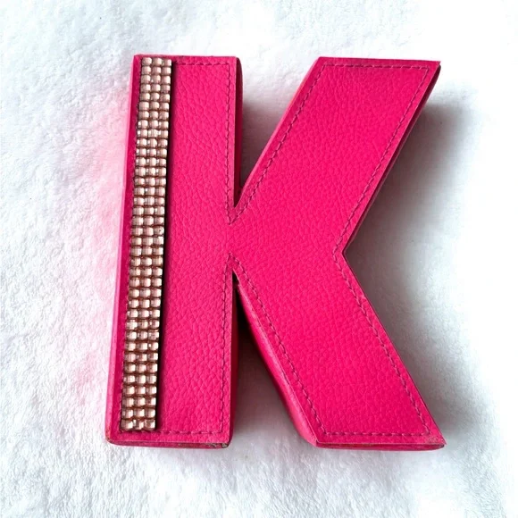 ✨BARBIE PINK LETTER K DECOR INITIAL K DECOR OFFICE DECOR TABLETOP DECOR✨