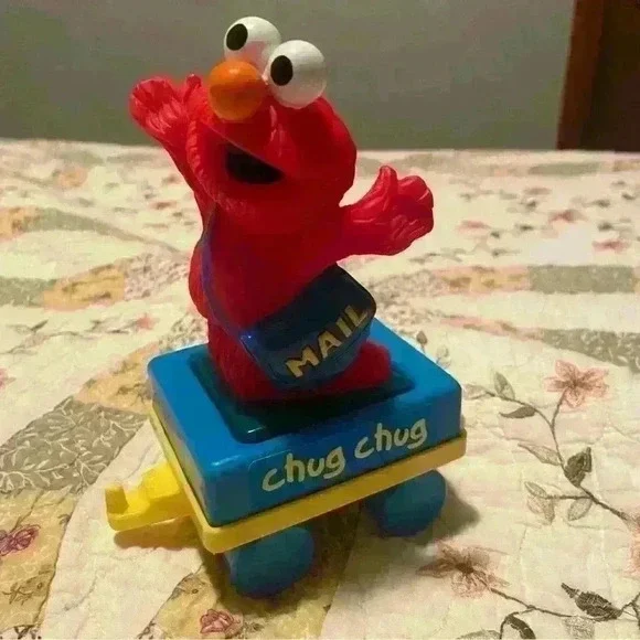 Vintage 90s Tyco‎ Sesame Street Wind Up Elmo