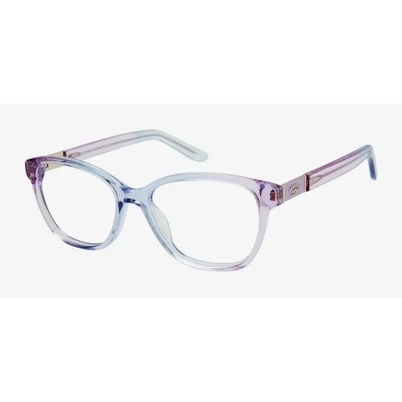 Juicy Couture Kids Eyeglasses Frames JU960 BIS Lilac Blue Purple Fade