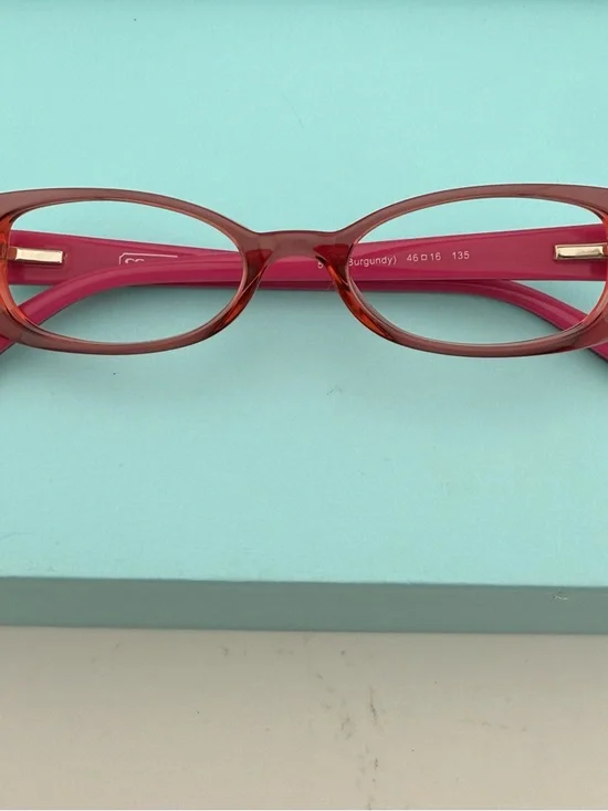 Coach Kids Eyeglass Frames HC6016 Saige 5054 Burgundy Pink 46-16-135