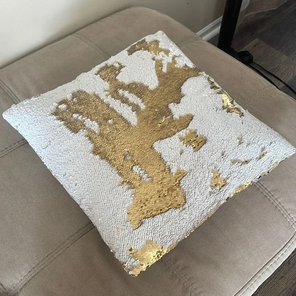 Sparkly pillow