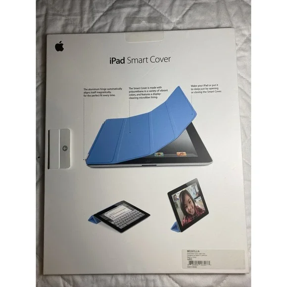 Authentic iPad Smart Cover Light Gray‎ MD307LL/A Apple US SELLER for Ipad 2 & 3