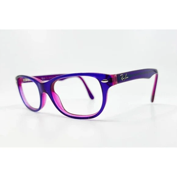 Ray-Ban Eyeglasses Kids Purple Pink RB 1555 3666 48-16-130