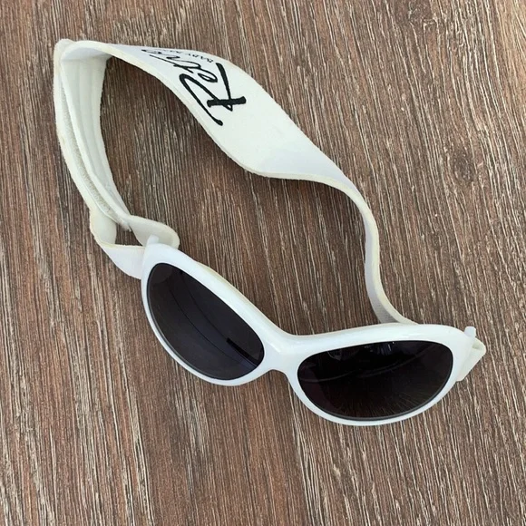 - Retro baby Banz sunglasses.