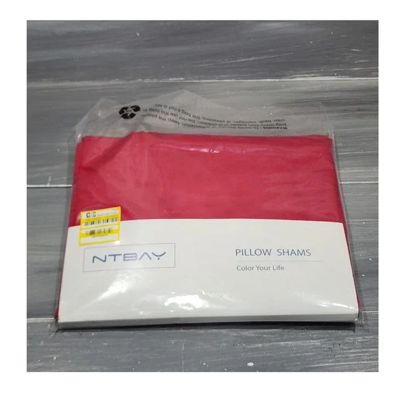NTBAY Red Queen Pillow Shams Set of 2 Cotton