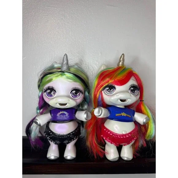 Poopsie Slime Surprise Unicorn Dolls Bundle of 2 Rainbow Bright Star