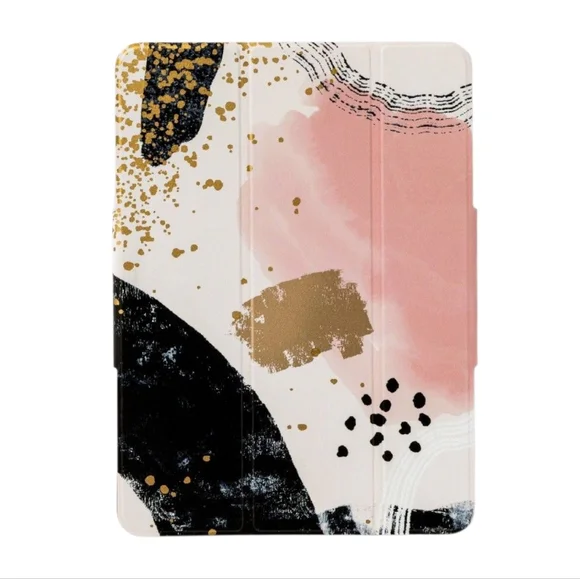 Heyday Abstract Pink and Gold Tablet Case
