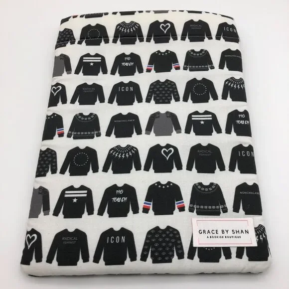 Grace By Shan Fabric E-reader Kindle Tablet Book Sleeve David Rose Schitts Creek