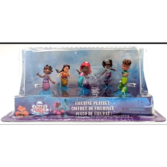 *NEW* Disney Junior Ariel Mini Figure Set‎ - 5pk