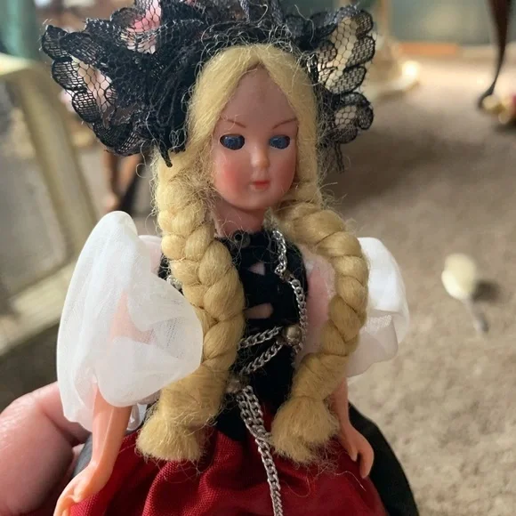 Vintage Dutch Girl Doll