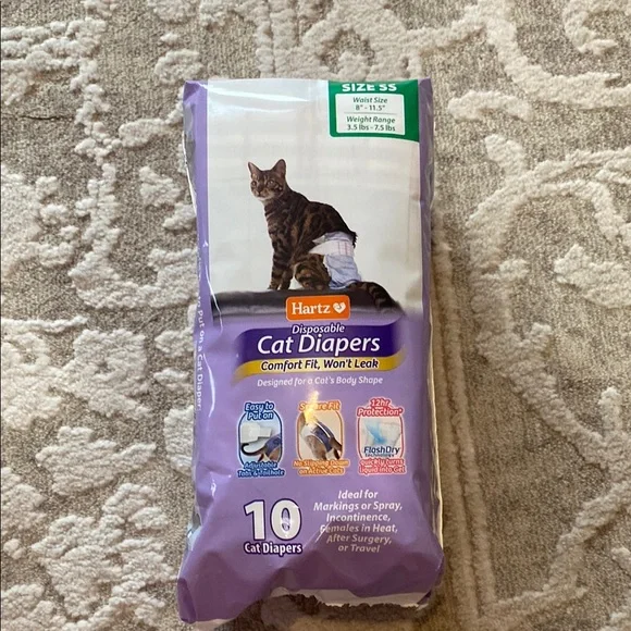 Hartz Cat Diapers- 10 ct