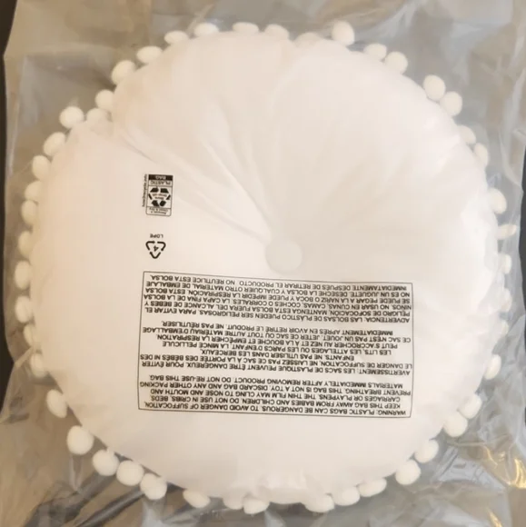 Large Decorative Pillow circular 16