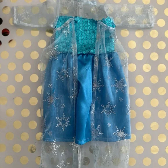 Doll Blue Snowflake Costume