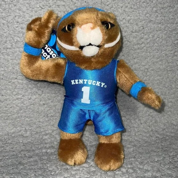 NWT Mascot Factory Kentucky Wildcats Plush 9
