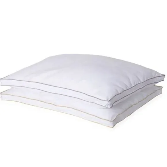 White Down Alternative Pillow COVERS Queen