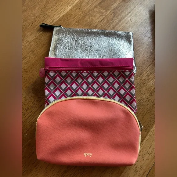 Set of 3 Ipsy bags