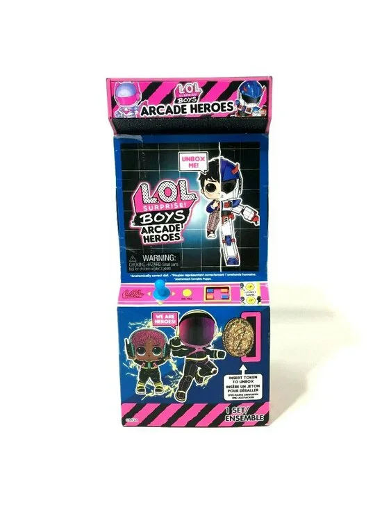 L.O.L Surprise Boys Arcade Heroes Cyber VR Dude 15 Surprises Series 1