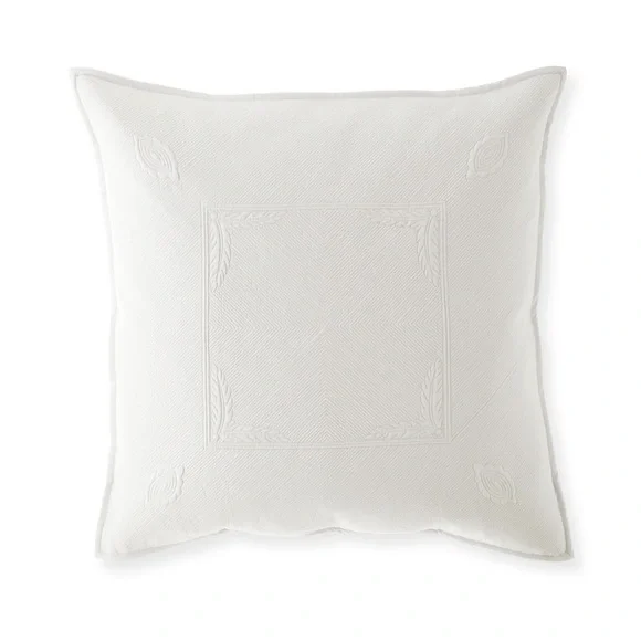 Ralph Lauren Home Pauline Euro Sham in Grey, New w/Tag $185