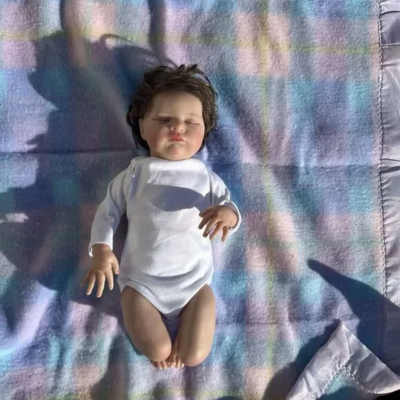 Bonnie‎ Brown 2020 Hyper Realistic Vinyl and Fabric Soft Body Baby Doll Reborn