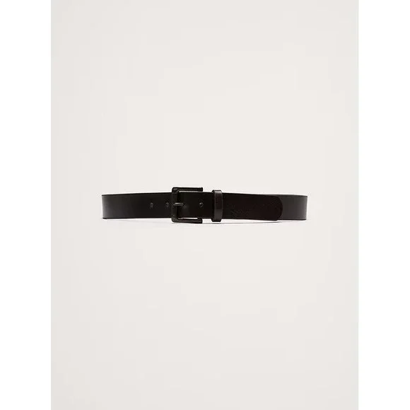 BANANA REPUBLIC MEN'S TUMBLED LEATHER BELT Dark Brown‎ NWT Size 40